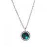 New ArrivalS Open Run Riredan Women S Necklace Green Circle