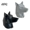Creative Truck Decor Gift 3D Printed Wolf Car Trailer Hitch Decoration Howling