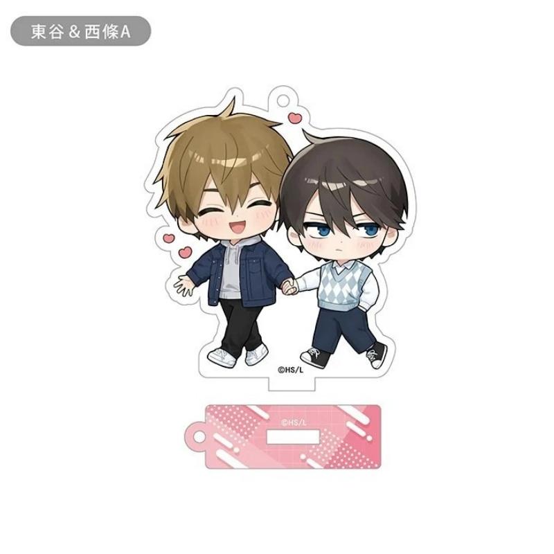 Anime Dakaretai Otoko 1-i ni Odosarete Imasu Keychains Acrylic Stand Model Plate Decoration Originality Desk Figure Cartoon 10CM