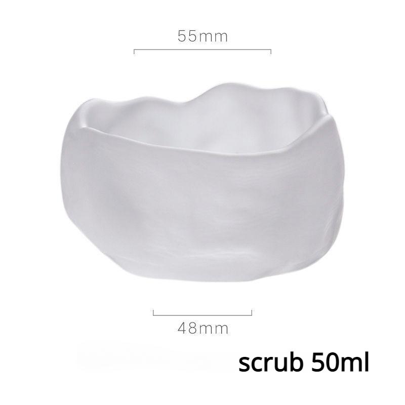 1 set da 50 ml di piccole tazze da tè in vetro irregolare, resistenti al calore, in vetro spesso con sottobicchiere, adatte per bevande calde come tè e caffè.