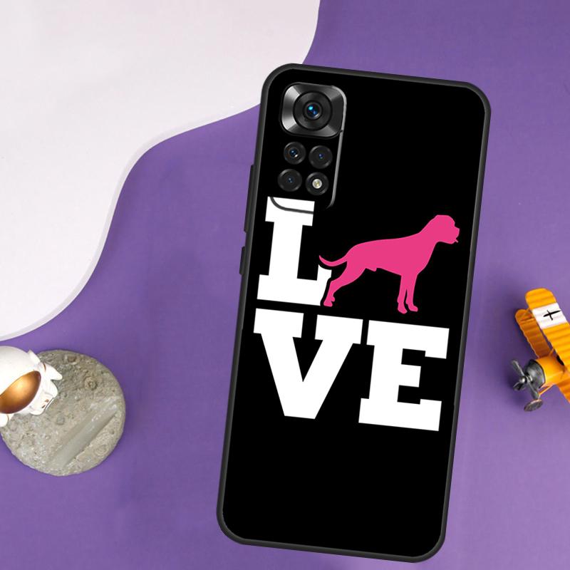 Boxer Dog Puppy Case For Xiaomi Redmi Note 14 13 Pro 12 9 10 11 Pro 10S 11S 12S Redmi 14C 13C 10C 12C Cover