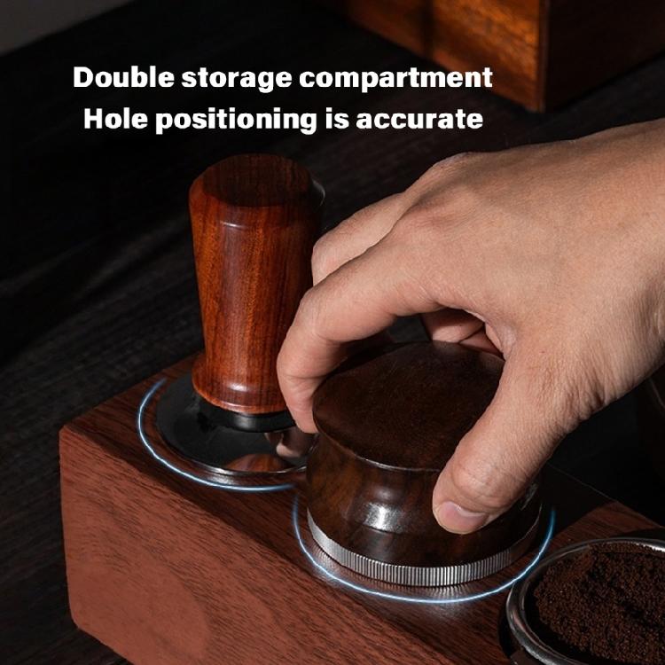 Coffee Tamper Station Coffee Portafilter Holder Tamping Station Coffee Portafilter Organizers Plastic Texture for Coffee
