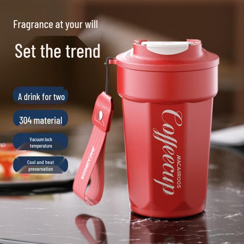 

Macaiiroos 304 Stainless Steel Insulated Portable Mug
