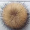 DIY Real Raccoon Fur Pom-Poms: Genuine Fur Hat Pendants & Clothing Accessories for Handmade Creations