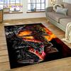 3D Rockstar Energy Logo Sport Carpet Rug for Bedroom Living Room Home Sofa Decoration,Children Game Large Decor Floor Mat Gift