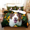 Hot Bedding Set Adults Winter Duvet Cover Sets Kids,twin Full Queen King Bedroom Set 3D Wolf, Tiger, Lion Housse De Couette