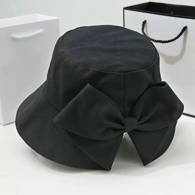 Women's Fisherman's Sun Hat: Spring/Fall Split-Front Bow Sun Hat