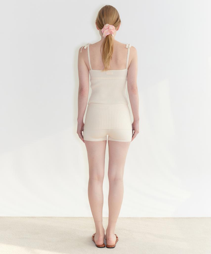 SINOON Knit Shorts (Ivory)