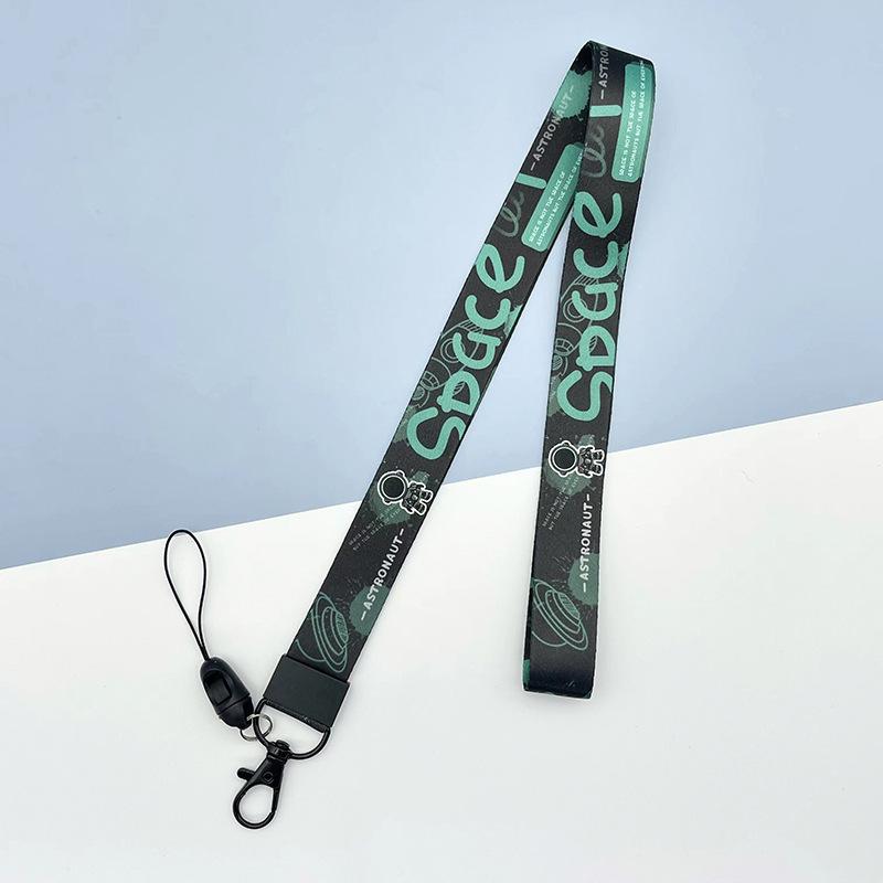 Cute Cartoon Lanyard, Creative Long Rope, Work ID Holder, Neck Strap, Keychain, Anti-lost, Durable Rope Card Accessories