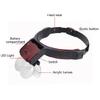 Magnifying Glasses Reading IlluminatedMagnifiers Adjustable Head Loupe Magnifiers