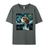 Beagle Dog Post Impressionist Tshirts 100 Cotton T Shirt Unisex Customized Tops Tees Plain T Shirts Wholesale