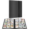 Ailunate Cheki album book large capacity file holder Polaroid case storage Instax Mini 360 sheets black
