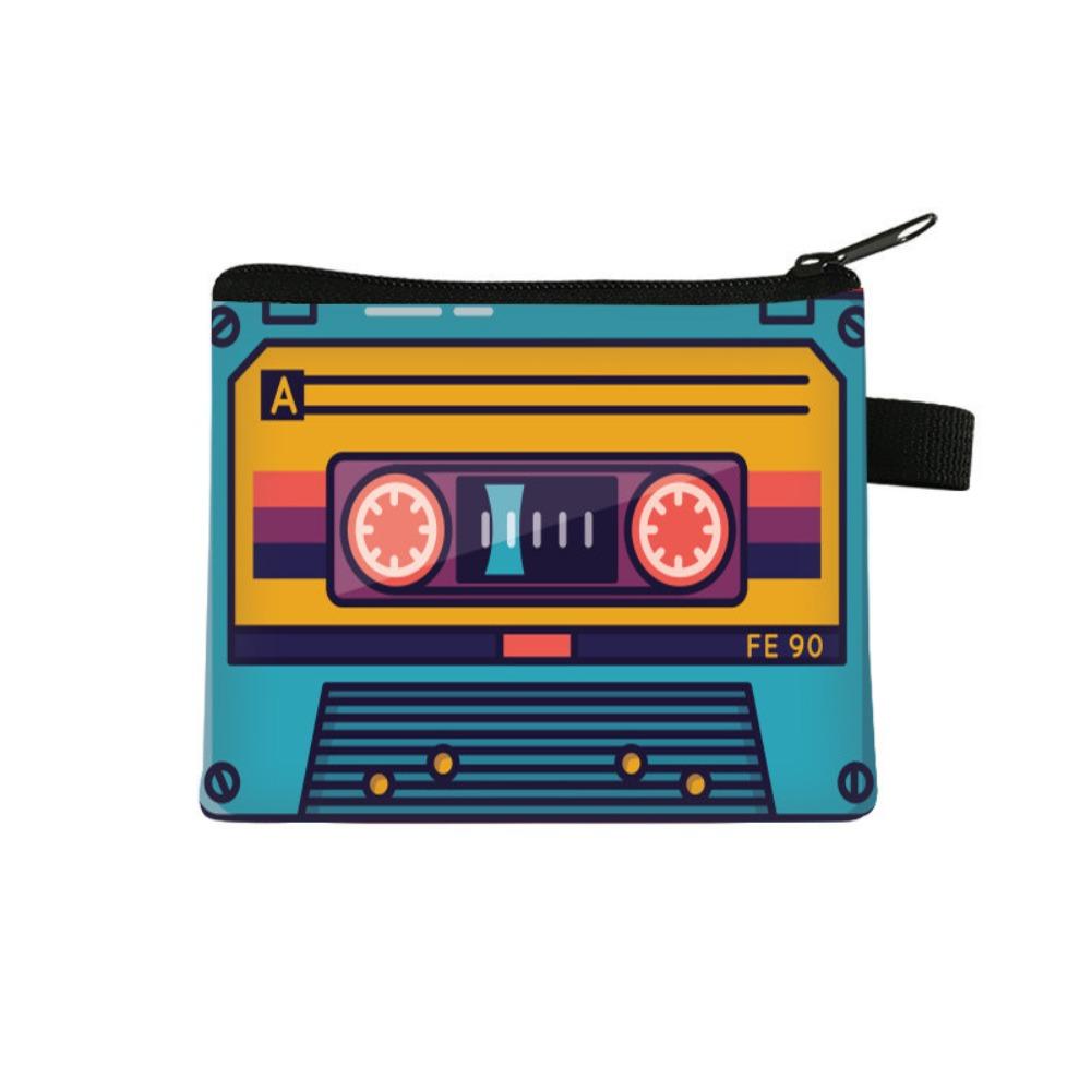Lightweight Cute Card Holder Zipper Closure Kids Storage Bag Cute Fashion Coin Purse Daily Carry
