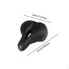 Bicycle Seat Memory Foam Padding Replacement Accessories Breathable Simple Assembly Universal Fit