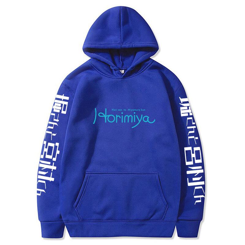 Anime Horimiya Kleidung Männer Frauen Übergroße Casual Hoodies Klassische Einfache Streetwear Harajuku Pullover Unisex Sweatshirt Tops
