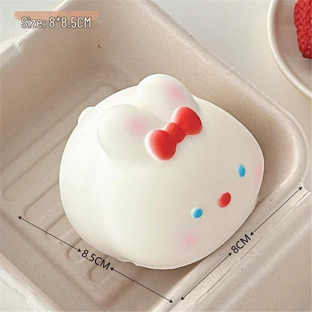 Soft Rebound Fruit Squeeze Toy - Cute Cartoon Stress Reliever & Ornament