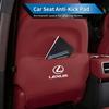 Car Seat Anti-Kick Pad Seatback Storage Protector Cover Accessories For Lexus UX250h RX450h CT200h RX400h NX300h RX350 RX300 GX4