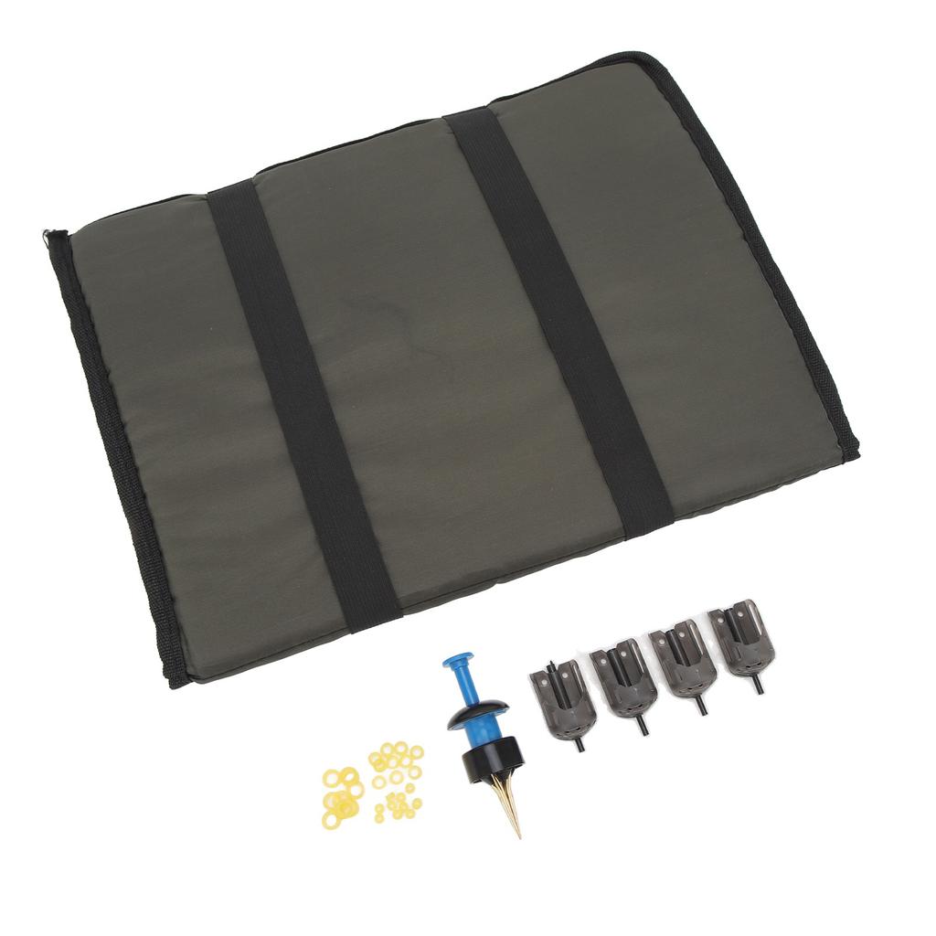 Fishing Folding Unhooking Pad Folded Fish Protection Sponge Mats with Worm Clip Fishing Bait Cage