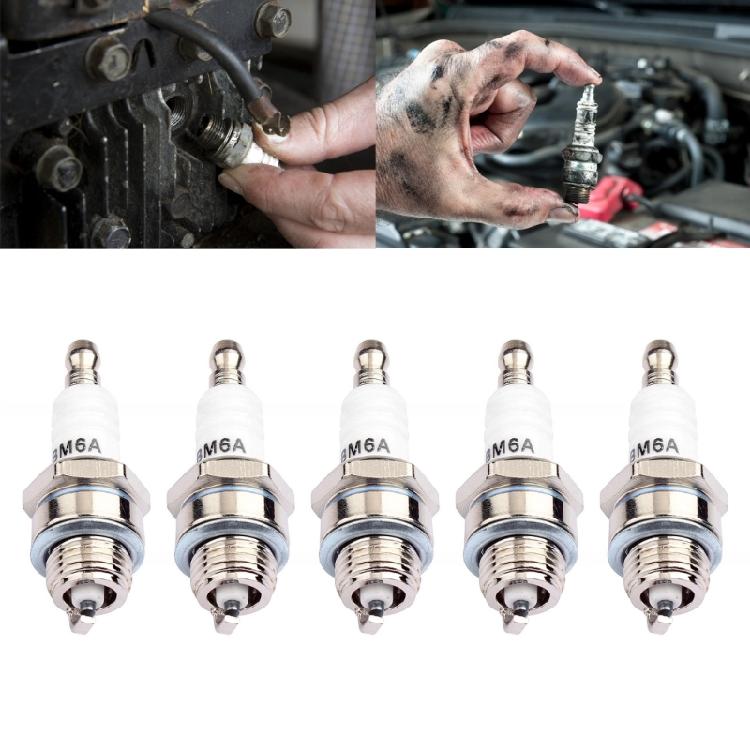 BM6A Sparks Plug Glow Plug For Gasolines Chainsaw Lawn Mower Grass Strimmer Brush Cutter L7T/CJ8/1560