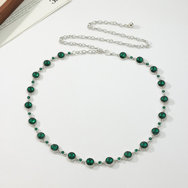 Waist Chain for Women High-end Waist Chain for Women Fashion Rhinestone Women Waist Chain for Exquisite and Elegant Women