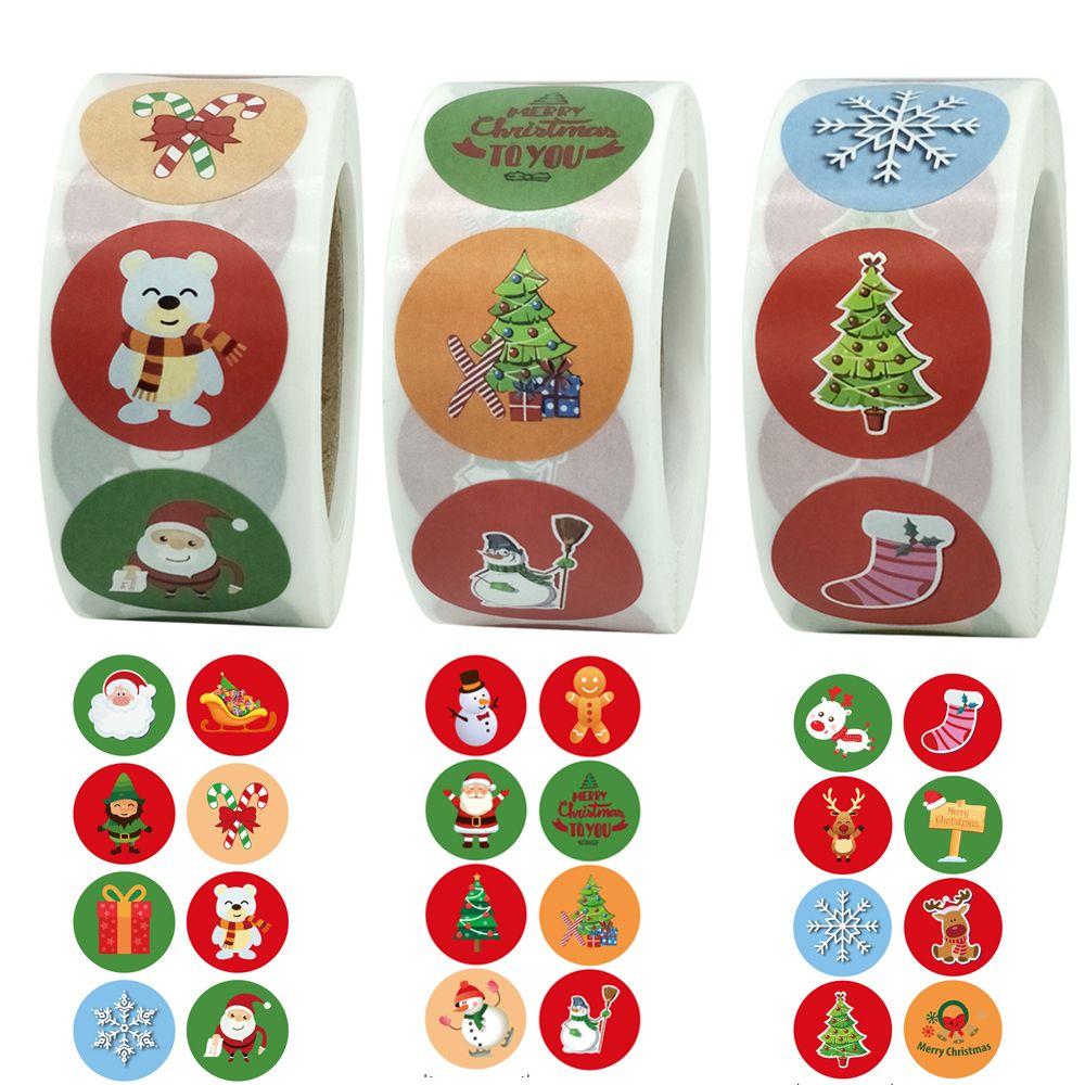 

Свадебный декор Санта-Клаус, уплотнительные наклейки, этикетки для конфет, сумки с Рождеством, рождественские наклейки