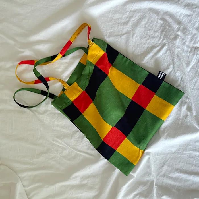 green square mini bag