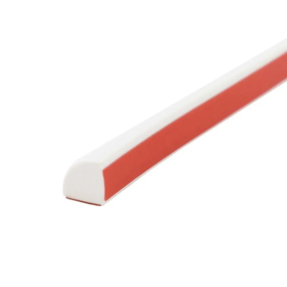 

1Roll 78.74In Self-adhesive Bathroom Water Stopper Scalloped Corner Line Countertop, Wall, Ceiling Edge Decorative Strips білий