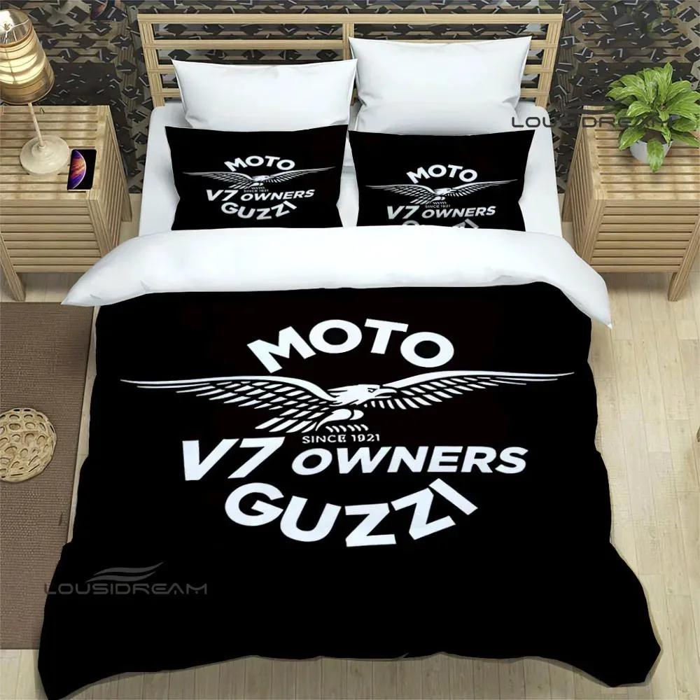 Guzi motorcycle printed Beding Sets exquisite bed suplies set duvet cover bed comforter set beding set luxury birthday gift