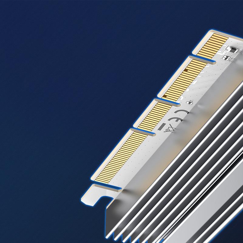 1Pcs Pci-Express To M.2 Solid State Drive Extend Adapter Pcie X1 X4 To M.2 Nvme Converter Card For 2230 2242 2260 2280 Ssd