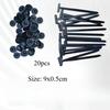 Nylon Electronic Zip Ties 100 Pcs Professional Self-Locking Cable Tie Straps Black UV Multi-Purpose Tie for Garden Fence Outside