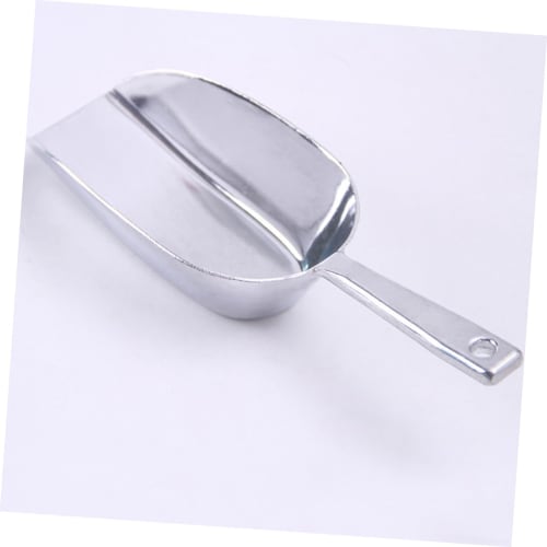 IWOWHERO Aluminum Alloy Ice Shovel, Stainless Steel, Refrigerator Ice Shovel, Multi-Function Shovel, Kitchen Scoop, Food Shovel, Ice Maker Scoop, Comm