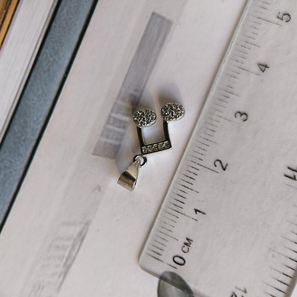 Silver Pendant with Cubic Zirkonia (2191575)