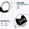 Waterproof Combination Padlock Weatherproof Protection Password Padlock  Fences Cabinet