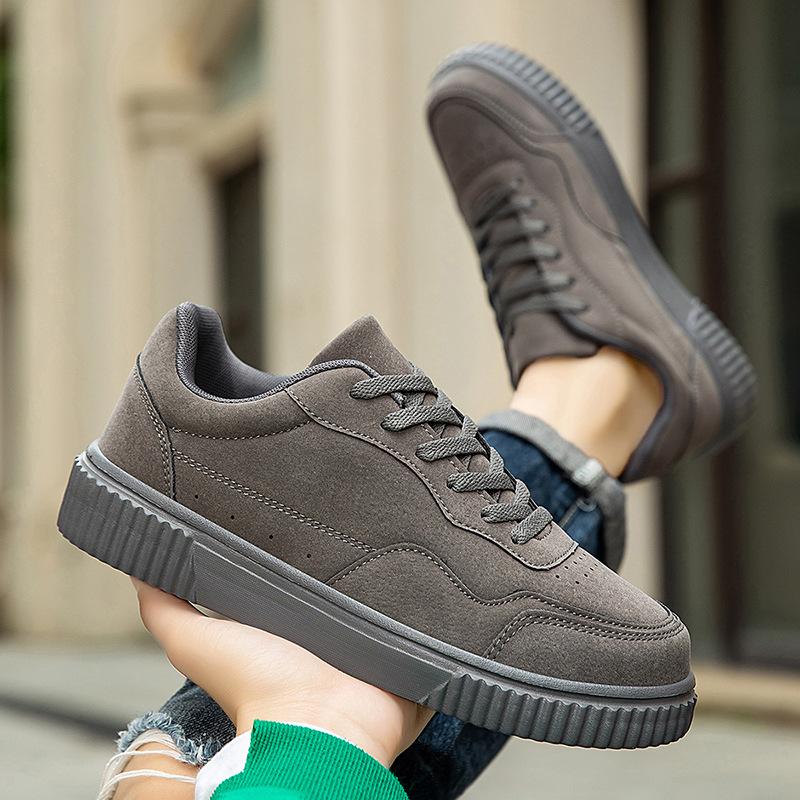 Shoes Men's Shoes Autumn New Platform-soled Couple Shoes Breathable Soft-soled Skateboard Shoes Casual Shoes Versatile Sports Shoes