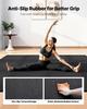 Puzzle Exercise Mat, 24 PCS Fitness Equipment Mats, 610 x 610 x 14 mm, High-Density EVA Foam Gym Mats Set, Interlocking Rubber Soft Tiles, Protective