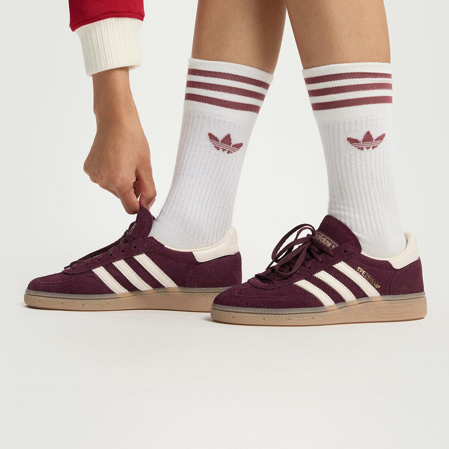 adidas Handball Spezial Maroon Cream White (Women s) 37