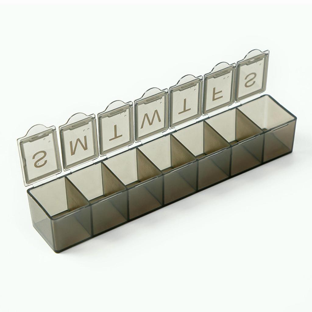 Boîte de rangement de médicaments portable, résistante à la lumière et à l'humidité, populaire, respectueuse de l'environnement et de petite taille.