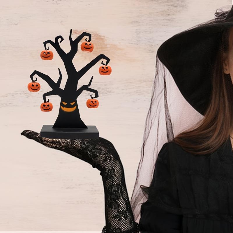 1 szt. Dekoracja drzewka dyniowego Wisząca lampion Jack Ozdoba stołowa Bez zasilania Motyw Halloween