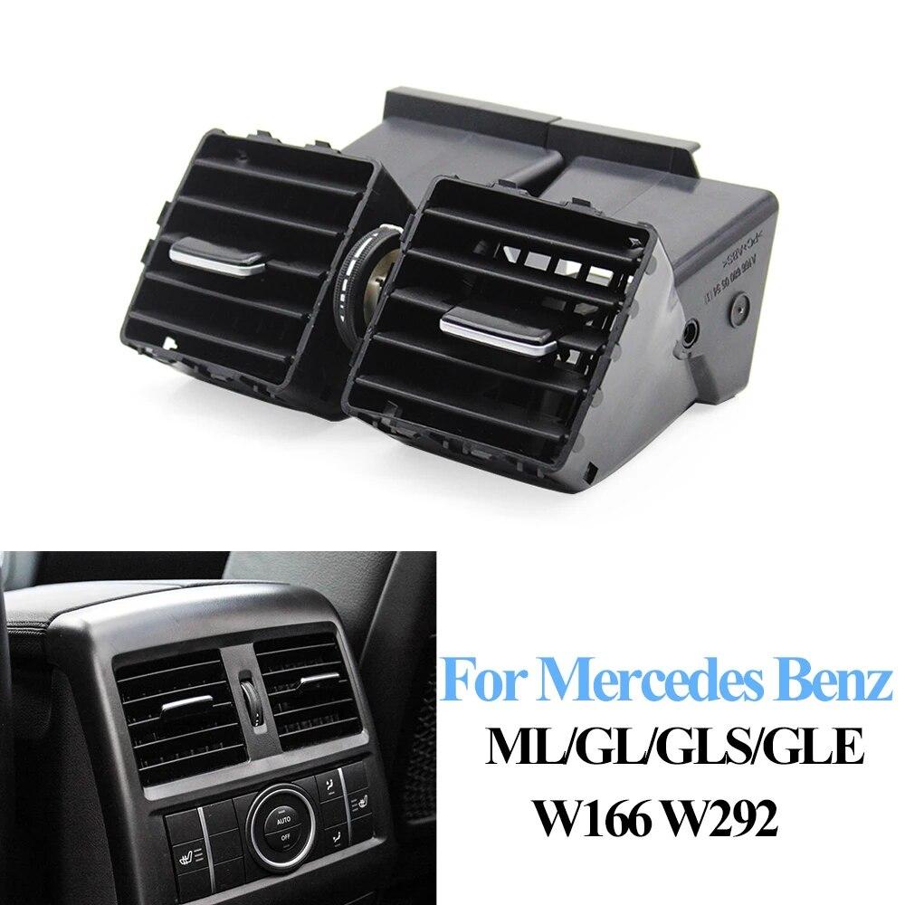 Car Rear Air Conditioner AC Vent Grille Outlet Complete Assembly For Mercedes Benz M ML GL GLE GLS Class W166 W292 1668300554