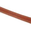 Genuine Leather Dog Leash Head Layer Cowhide Zinc Alloy Spring Cushioned Dog Leash Hand-knotted Dog Leash