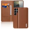 Wallet Case for Galaxy S26 Ultra - Leather/PU, Brown