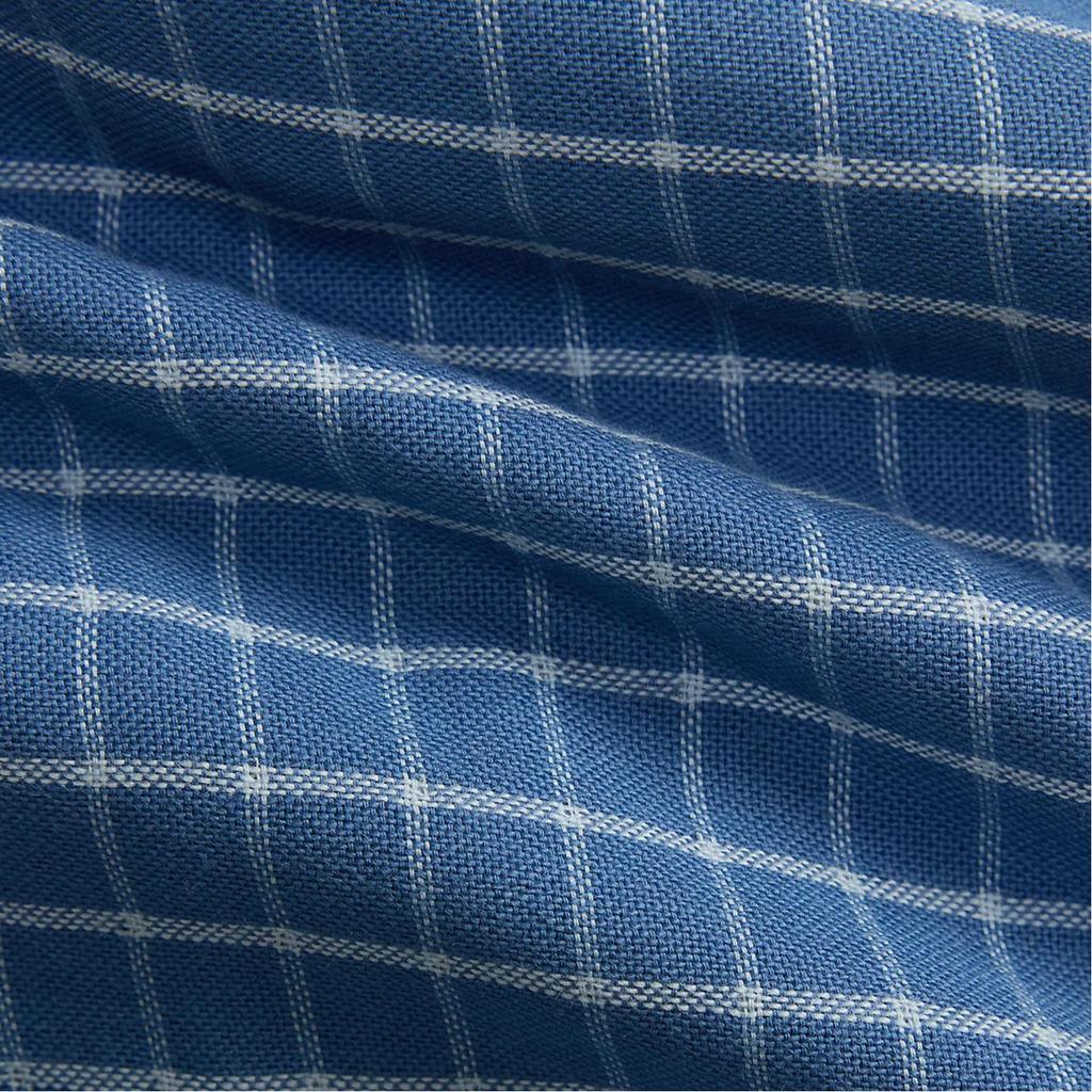 Polo Ralph Lauren Plaid Collar Button Pocket Short Sleeve Shirt Men shirts 710B14246-001