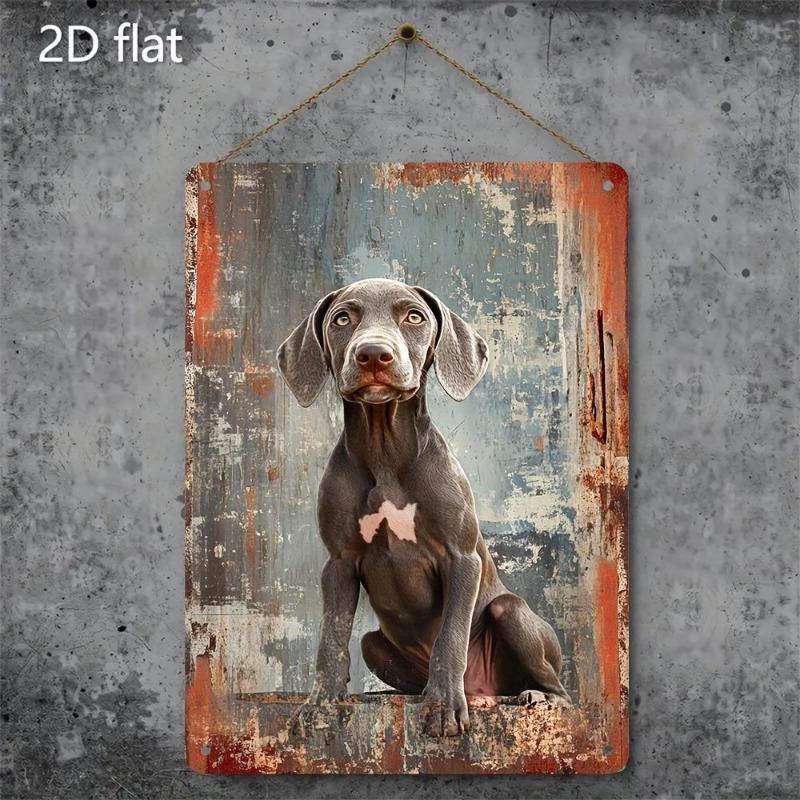 Retro Metal Paintings, Furniture, Living Room Decoration 20x30cm