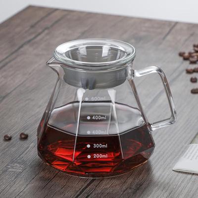 Changqi Handaufguss-Kaffee-Glaskaraffe