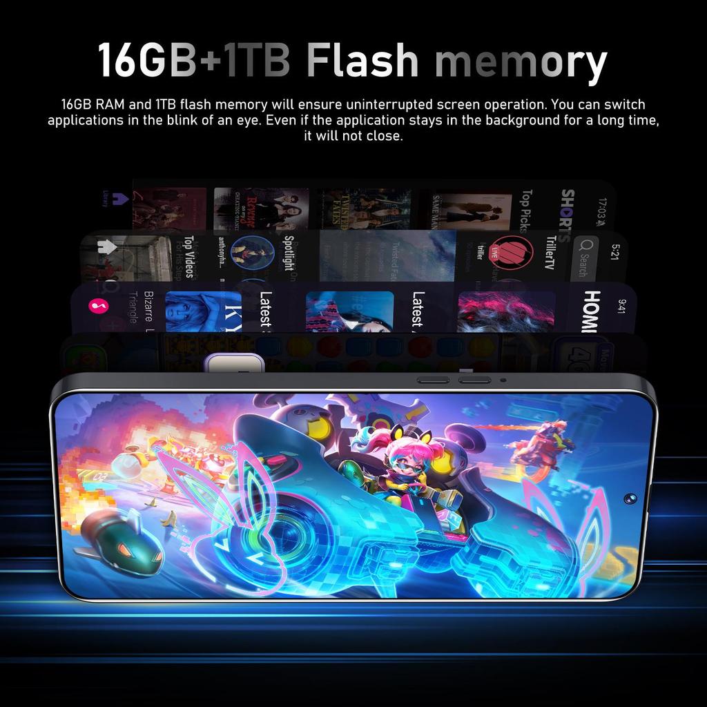 M7 Pro Smartphone: High-End Android, 16 GB RAM, 1 TB Speicher