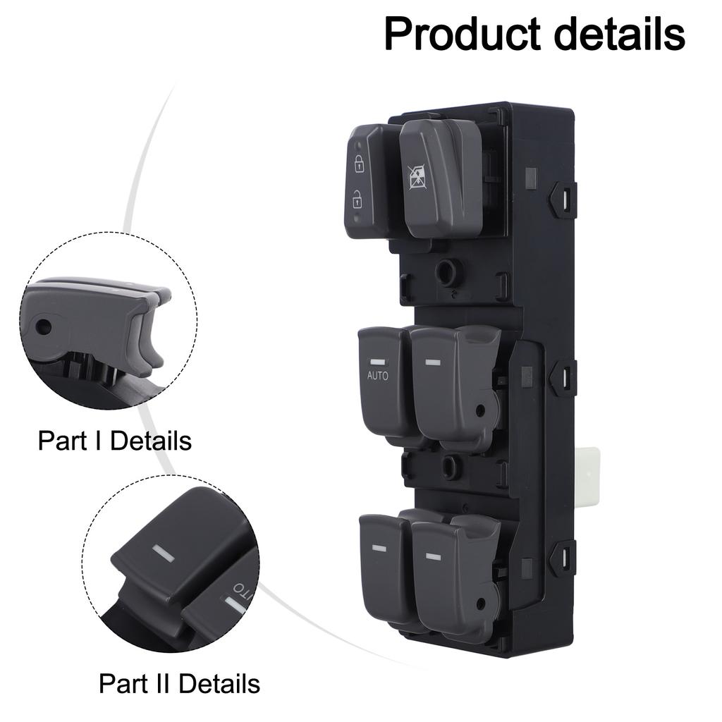 For 2011-2014 Sonata DWS455 Switch Power Window Switch Car Repair Vehicle Maintenance ABS Plastic Direct Replacement