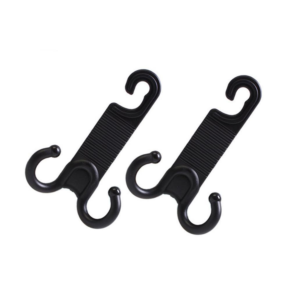 

2 шт. устойчивые крючки для автомобильных сидений из нержавеющей стали автомобильный комплект разноцветный