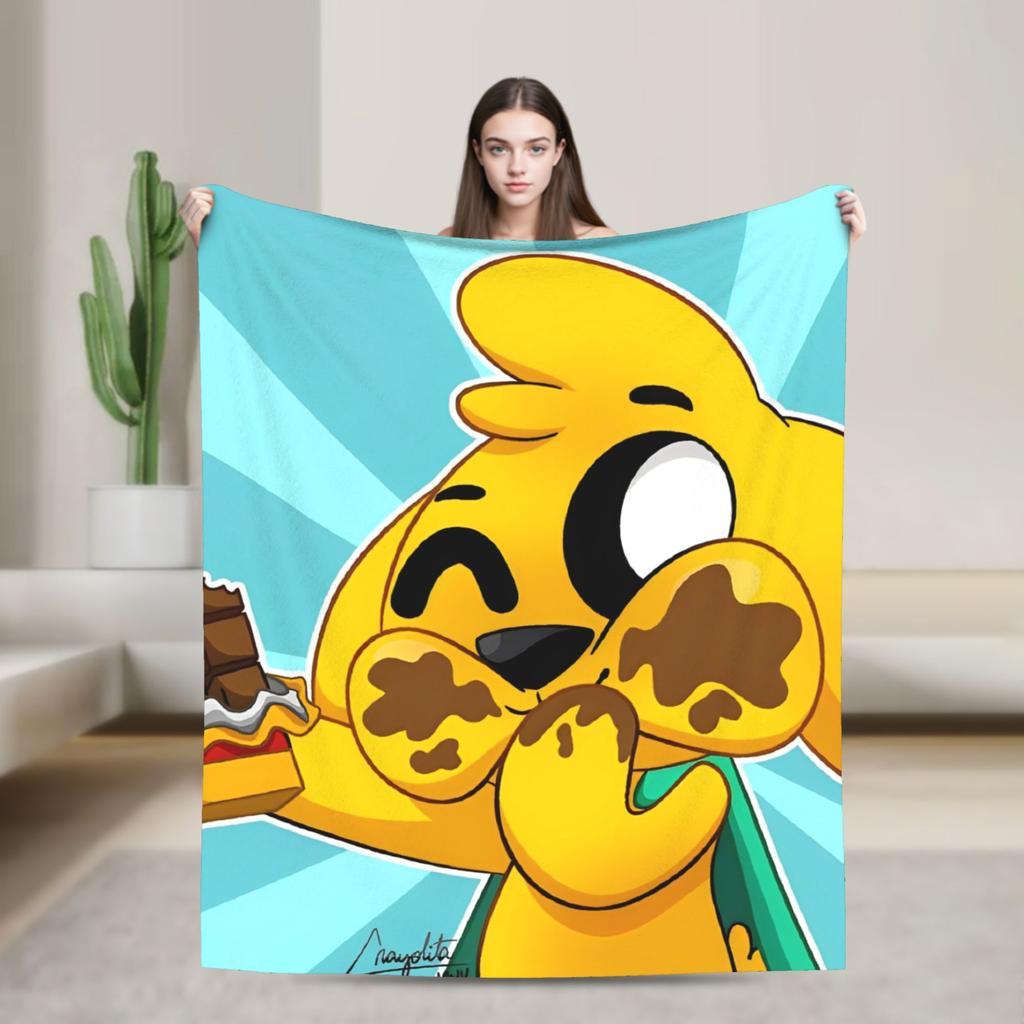 Weiche warme Decke Picknick Mikecracked Mikes Überwurfdecke Flanell Tagesdecke Für Draußen Bequeme Sofa-Bettdecke