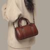 Bags Women's New Women's Bags Autumn and Winter Leather One Shoulder Handbags Fashion Versatile Crossbody Pillows