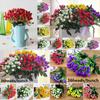 Elegant 36 Heads Artificial Silk Rose Flowers Bouquet For Wedding And Home Dcor